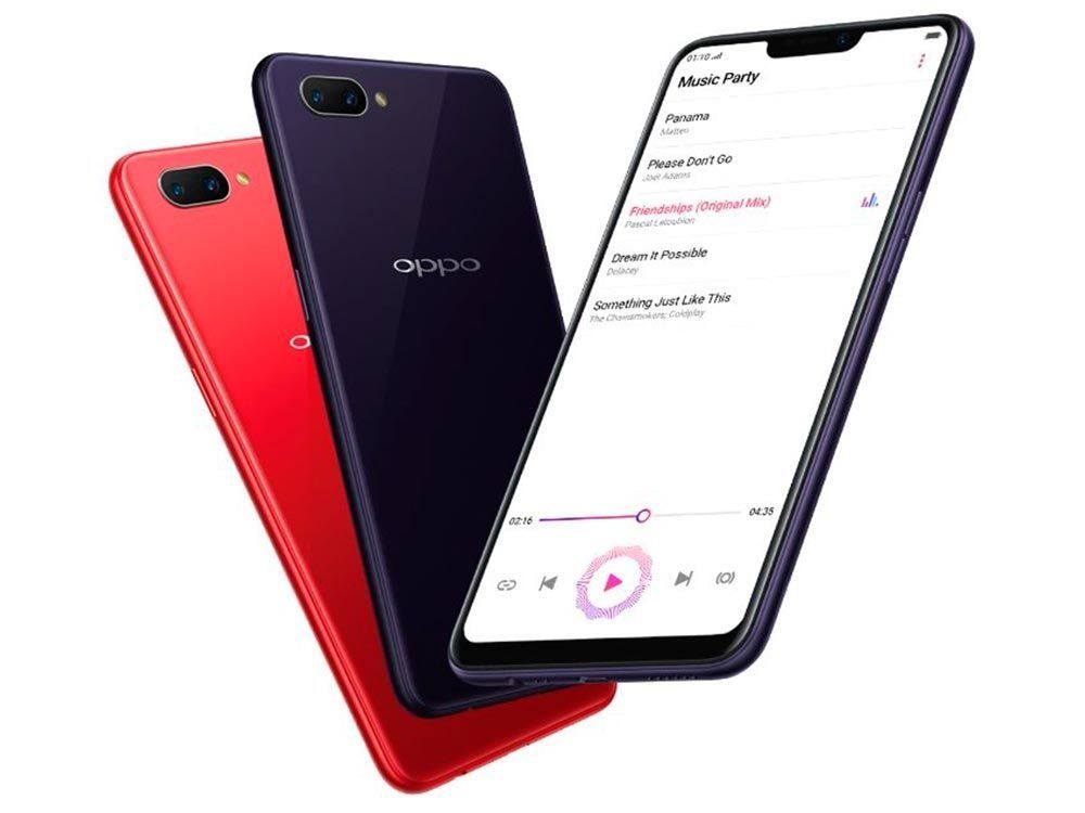 Telefon pintar OPPO A3s - kebaikan dan keburukan