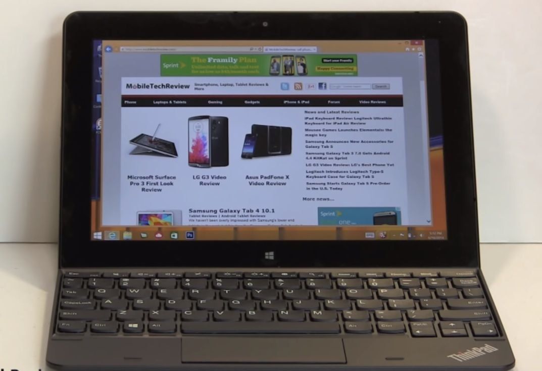Ulasan Lenovo ThinkPad Tablet 10