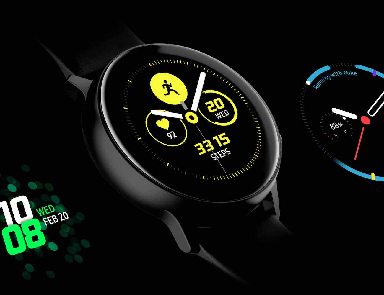 Smartwatch Samsung Galaxy Watch Active - kebaikan dan keburukan