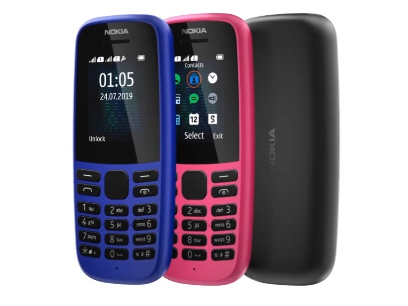 Telefon pintar Nokia 105 (2019) - kebaikan dan keburukan