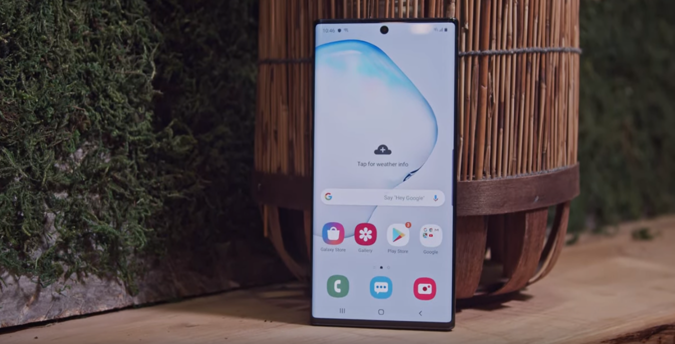 Samsung Galaxy Note 10+: kebaikan dan keburukan