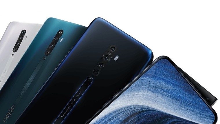 Telefon pintar Oppo Reno2, Oppo Reno2 Z dan Oppo Reno2 F: perbandingan ciri