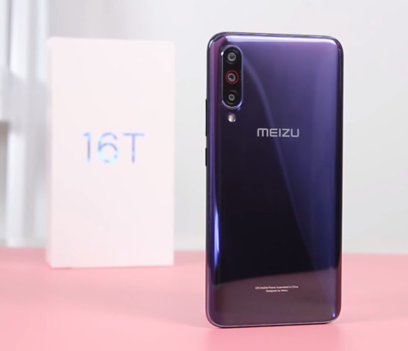 Ulasan telefon pintar Meizu 16T dengan ciri utama