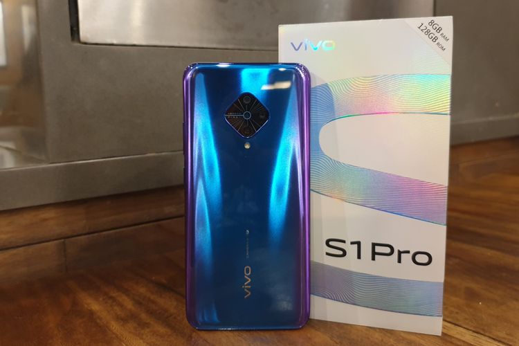 Ulasan telefon pintar Vivo S1 Pro dengan ciri utama